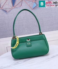 Túi xách Dior Key cao cấp da bò màu xanh size 22cm