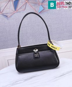 Túi xách Dior Key cao cấp da bò màu đen size 22cm