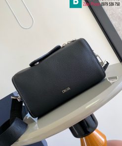 Túi xách Dior Lingot cao cấp da bò màu đen size 22cm