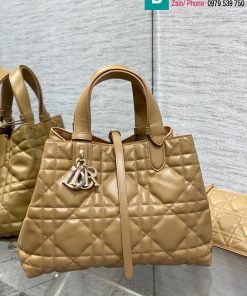 Túi xách Dior Toujours cao cấp da bê màu vàng size 28.5cm