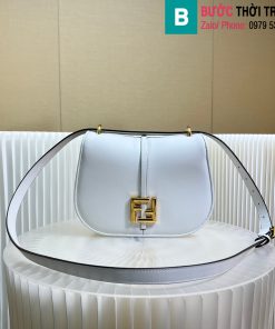 Túi xách Fendi C Mon Laying cao cấp da bò màu trắng size 25cm