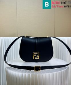 Túi xách Fendi C Mon Laying cao cấp da bò màu đen size 25cm