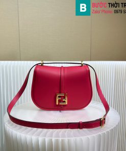Túi xách Fendi C Mon Laying cao cấp da bò màu hồng size 25cm