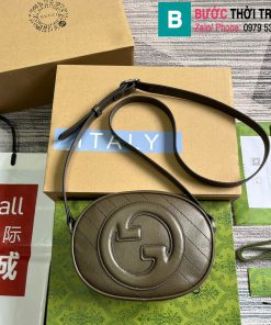 Túi xách Gucci Blondie cao cấp da bò màu nâu size 20cm