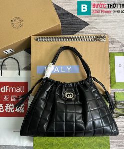Túi xách Gucci Deco cao cấp da bò màu đen size 43cm