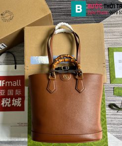 Túi xách Gucci Dianna cao cấp da bò màu nâu bò size 27cm