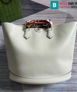 Túi xách Gucci Dianna cao cấp da bò màu trắng size 34cm