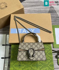 Túi xách Gucci Dionysus cao cấp canvas màu nude size 18cm