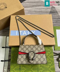 Túi xách Gucci Dionysus cao cấp canvas màu đỏ size 18cm