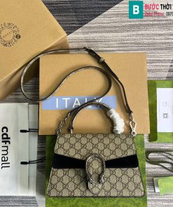 Túi xách Gucci Dionysus cao cấp canvas màu đen size 24cm