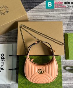 Túi xách Gucci Marmont cao cấp da bê màu cam size 21cm