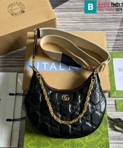 Túi xách Gucci Matelasse cao cấp màu đen size 27cm