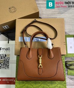Túi xách Gucci Jackie 1961 cao cấp da bê màu nâu size 30cm