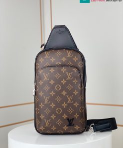 Túi xách Louis Vuitton Damier Infini cao cấp monogram màu nâu size 20cm