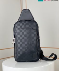 Túi xách Louis Vuitton Damier Infini cao cấp da bê màu đen size 20cm
