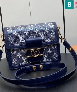 Túi xách Louis Vuitton Dauphine cao cấp monogram màu đen size 20cm