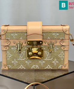 Túi xách Louis Vuitton Petite Malle cao cấp monogram màu hồng size 20cm