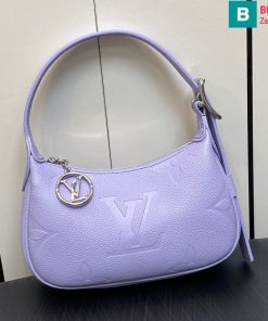 Túi xách Louis Vuitton mini moon cao cấp da bò màu tím size 20.5cm
