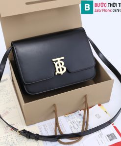 Túi xách Burberry cao cấp da bò màu đen size 25,5cm