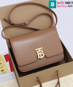 Túi xách Burberry cao cấp da bò màu nude size 25,5cm