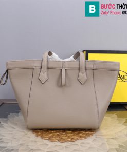 Túi xách Fendi Spot Ming Origami cao cấp da bò màu nude size 27cm