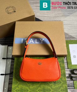 Túi xách Gucci Cosmogonie cao cấp da bò màu cam size 21cm