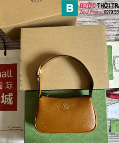 Túi xách Gucci Cosmogonie cao cấp da bò màu nâu size 21cm