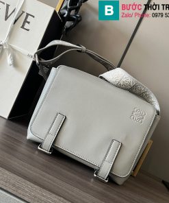 Túi xách Loewe cao cấp da bò màu trắng size 24.5cm