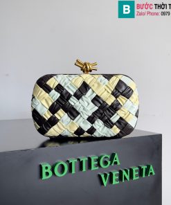 Ví cầm tay Bottega Veneta Knot cao cấp da cừu màu tổng hợp size 20.5cm