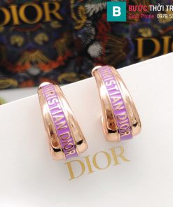 Bông tai Dior chữ Christian Dior