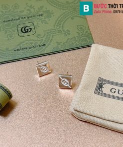 Bông tai Gucci double hình thoi chữ GG