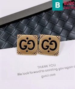 Bông tai Gucci vuông chữ GG