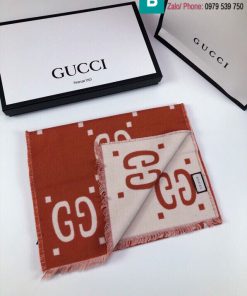 Khăn choàng Gucci len lụa size 35x180cm