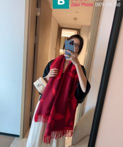 Khăn choàng Louis Vuitton cashmere