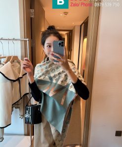 Khăn choàng Louis Vuitton cashmere