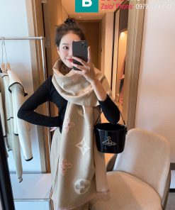 Khăn choàng Louis Vuitton cashmere
