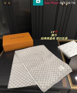 Khăn choàng Louis vuitton màu xám