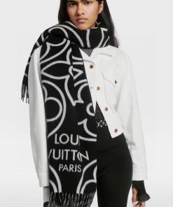 Khăn choàng Louis Vuitton canvas