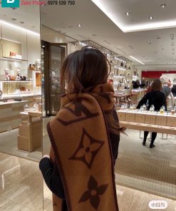 Khăn choàng Louis Vuitton cashmere