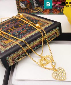 Vòng cổ Dior kim cương mặt trái tim