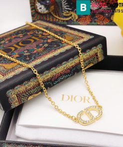Vòng cổ Dior kim cương mặt CD