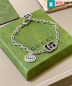 Vòng tay Gucci chuỗi GG đôi