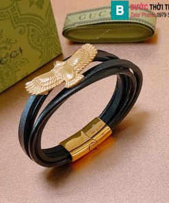 Vòng tay Gucci con chim da bò