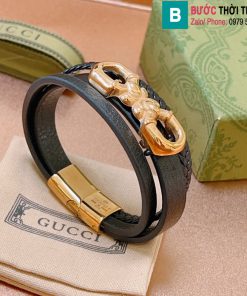 Vòng tay Gucci da bò