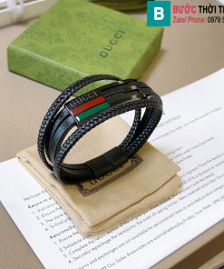 Vòng tay Gucci da bò