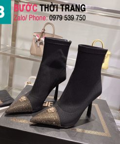 boot versace x fendi