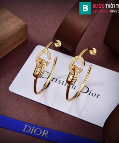 Bông tai Dior chữ CD