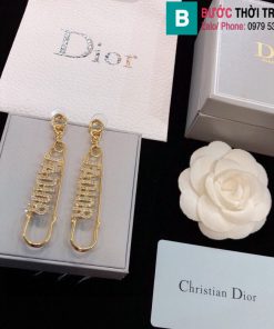 Bông tai Dior chữ Jadior