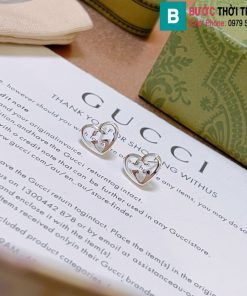 Bông tai Gucci trái tim