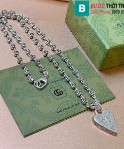 Vòng cổ Gucci mặt trái tim